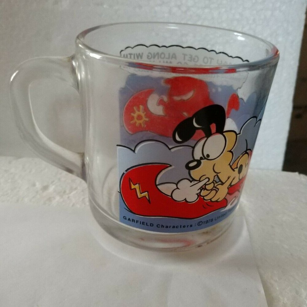 SOLD VTG. McDonald's Garfield Mug Made in USA Jim Davis - Picture 3 of 7